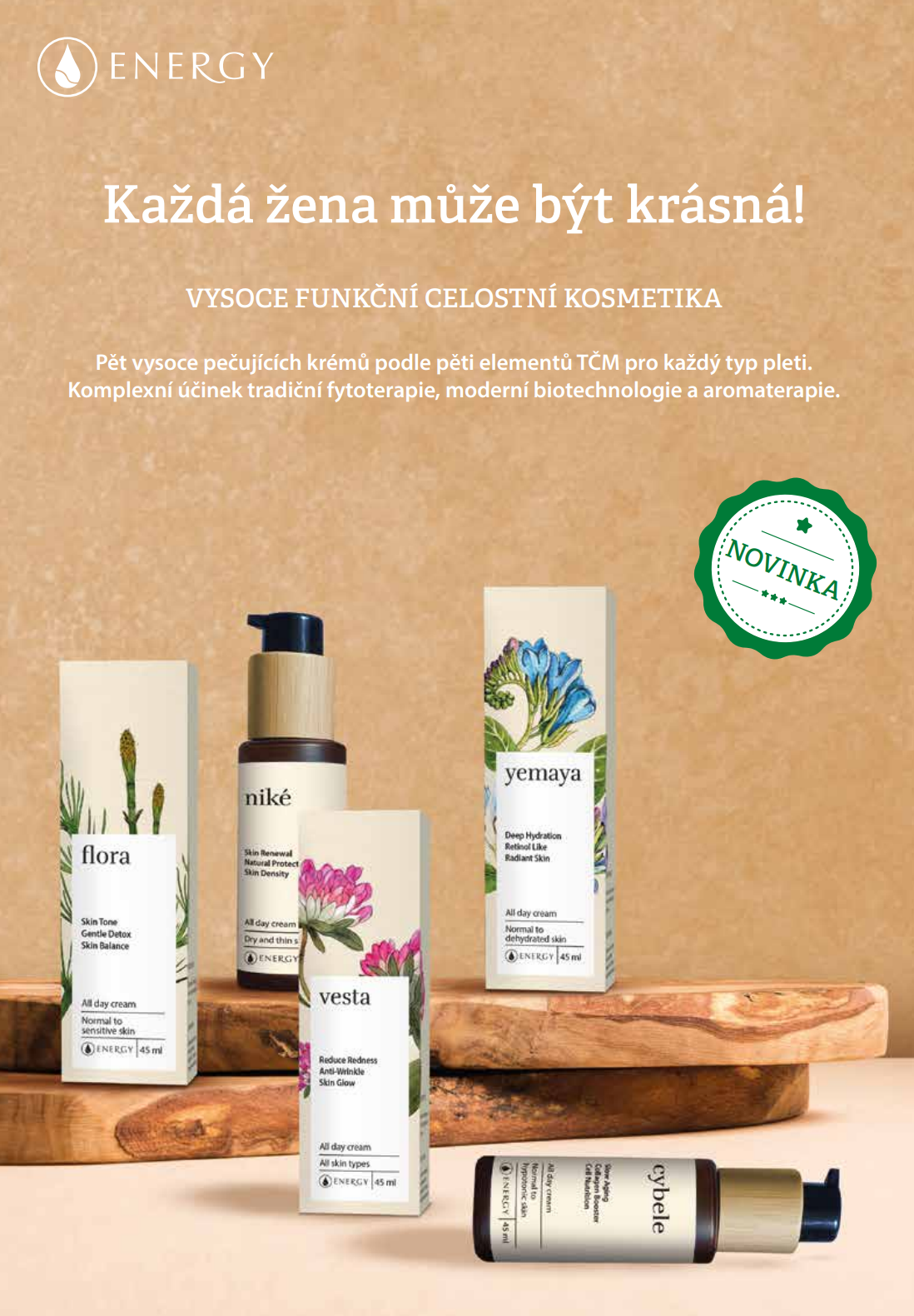 Energy Beauty - pleťová kosmetika